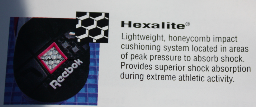 reebok hexalite honeycomb